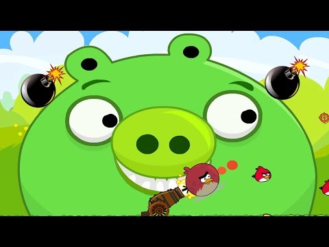 Angry Birds Collection Hacked 2 - BLAST THE BOMB TO DEFEAT THE HUGE BOSS PIGS LEVELS!