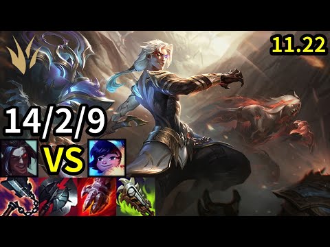 Kayn Jungle vs Nunu & Willump - KR Master | Patch 11.22