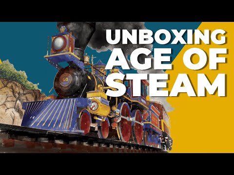 Age of Steam - Unboxing & Overview