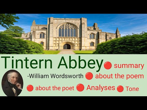 Tintern Abbey summary in Bengali by William Wordsworth | #honours #doe #nu