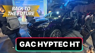 Back to the future na design ng bagong EV ang GAC Hyptec HT