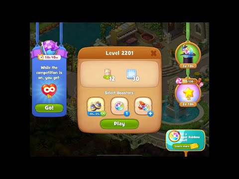 Gardenscapes Level 2201