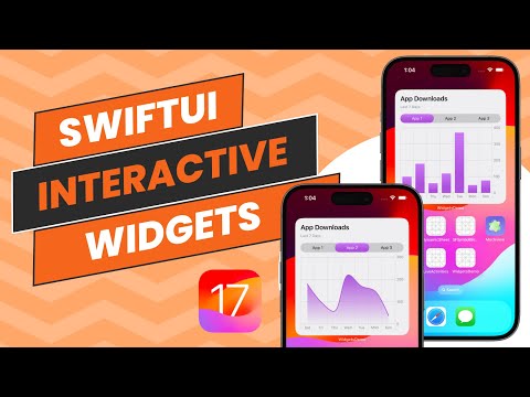 Interactive Widgets - Intents - iOS 17 - SwiftUI - WWDC 2023 thumbnail