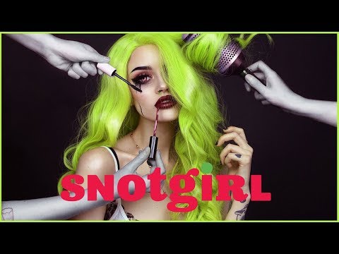 SNOTGIRL MAKEUP TUTORIAL : ASHTOBERFEST DAY 18/31| atleeeey