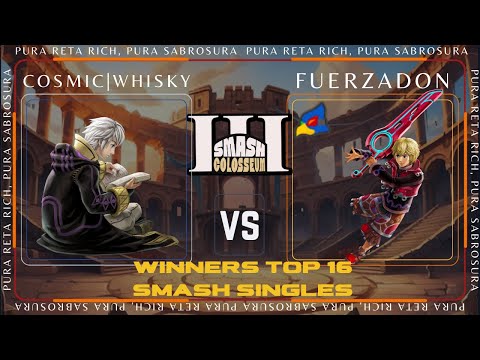 Smash Colosseum III Top 16 Winners Cosmic | Whisky VS FuerzaDON