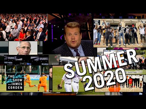 ジェームズ・コーデンが2020年のワイルドな夏をブレイクダウン (James Corden Breaks Down a Wild Summer 2020)