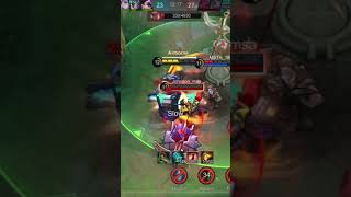Wait for me Johnson 1v2 999😱IQ chu and Franco#mobilelegends #moba #youtubegaming #shortvideo