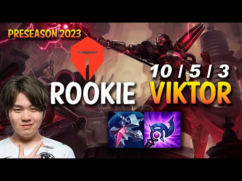 TES Rookie VIKTOR vs LEBLANC Mid - KR Ranked