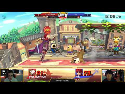 BigWinSmash 30 - Winners Round 3 - BigWinBeer (Duck Hunt) v Lion (Roy)
