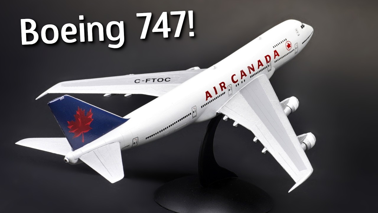 Not Complicated But Needs Work - Building the Revell Boeing 747-200 in 1/390 Scale - Build & Review