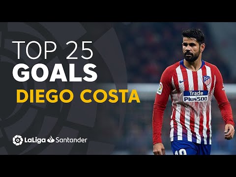 TOP 25 GOALS Diego Costa in LaLiga Santander
