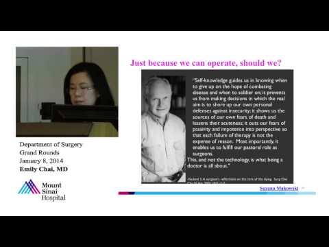 Palliative Care and Surgery