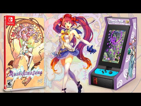 Mushihimesama 🪲 Switch 🌸 Mini Arcade | UNBOXING #6