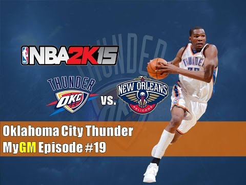 NBA 2k15 | My GM Oklahoma City Thunder Franchise | EP 20 | vs. Trailblazers (GM 29, S1)