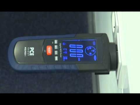 PCE - RCD 1; FI / RCD-Testervideo