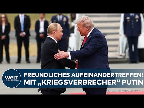 TRUMP-PUTIN: „Freundliches Aufeinandertreffen“ – Experte analysiert die ersten Bilder aus Alaska