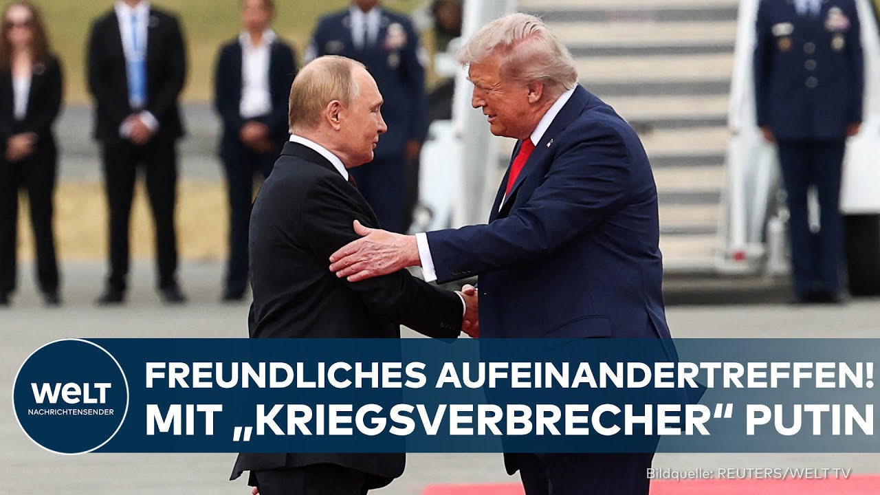 TRUMP-PUTIN: „Freundliches Aufeinandertreffen“ – Experte analysiert die ersten Bilder aus Alaska