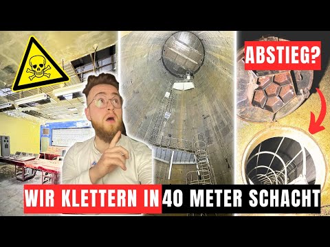 LOSTPLACE // SECRET SHAFT 🕳️ leads 40 METERS UNDER THE EARTH!⚠️ - GIGANTIC STEELWORKS found😱