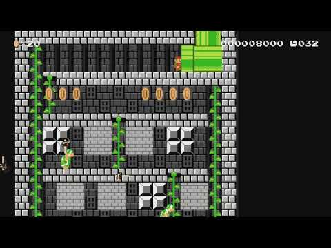 8-Bits' Speed Run by Yosef ~ World Record! - Super Mario Maker - No Commentary 1br