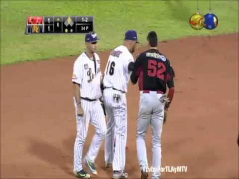Sensacional jugada de Cleuluis Rondón | Cardenales-Leones | LVBP 2015-2016