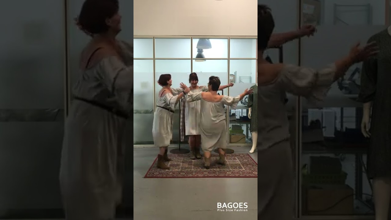 Off Shoulder Jurk van Yesta! | Bagoes grote maten mode