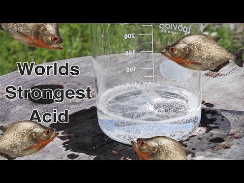 Melting 10 Different Things in Piranha Solution