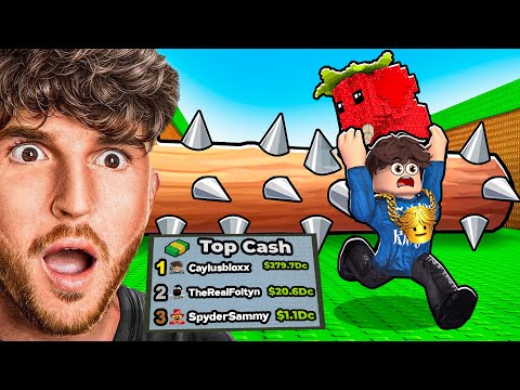 Spending $798,583,991 Getting #1 LEADERBOARD in Escape Logs For Brainrots..