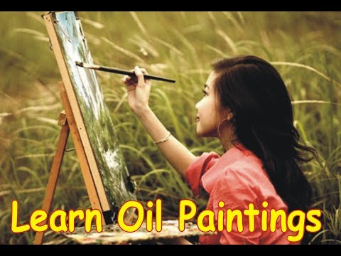 How to Oil Paint, FREE Oil Painting lesson with wajdan artist, speed video