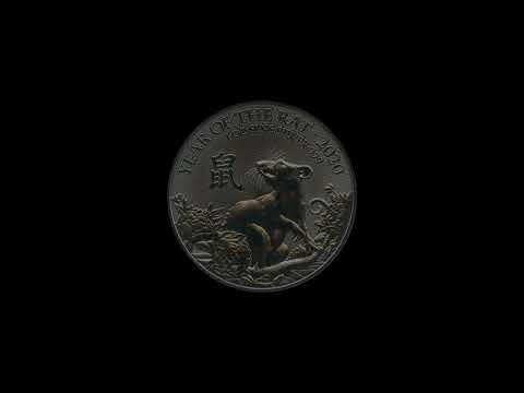 1 oz Silber Lunar UK - 2020 Ratte Video - 1 oz Silber Lunar UK - 2020 Ratte