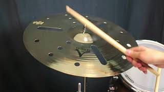Video thumbnail for Zildjian 20" A Custom EFX by The Drum Shop - Portland, Maine