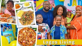 FAMILY LIFE IN LAGOS| 10th BIRTHDAY | BEST PIZZA IN LAGOS  - SISI WEEKLY!