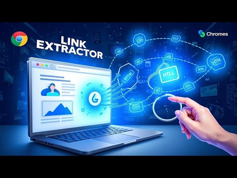 Extensão Chrome Extract LInks Web Like points 