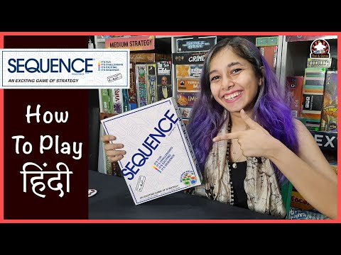 SEQUENCE हिंदी How to Play | How to Play Sequence in Hindi | कैसे खेलते हैं SEQUENCE // Chai & Games