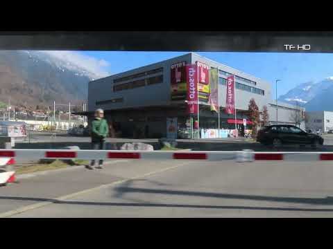 Zug Mitfahrt Grindelwald - Interlaken Ost , Wilderswil - Interlaken Ost , Train ride, Viagem de trem