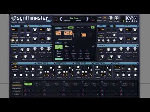 How to design a Growl Bass with SynthMaster One