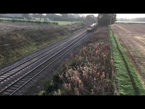 China Clays - GBRf Class 92 - 92032 - with 66758 on 6S94