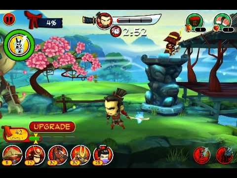 Samurai vs Zombies Defense 2 Multiplayer ios iphone gameplay