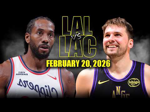 Los Angeles Lakers vs Los Angeles Clippers Full Game Highlights – February 20, 2026 | NBA Season