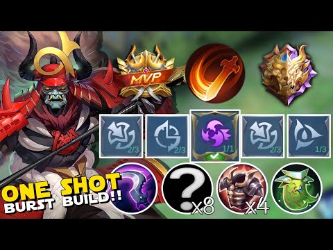 THIS IS HOW YOU ACTIVATE GOD MODE ALPHA WITH THIS ONE SHOT BUILD AND EMBLEM | TUTORIAL | MLBB