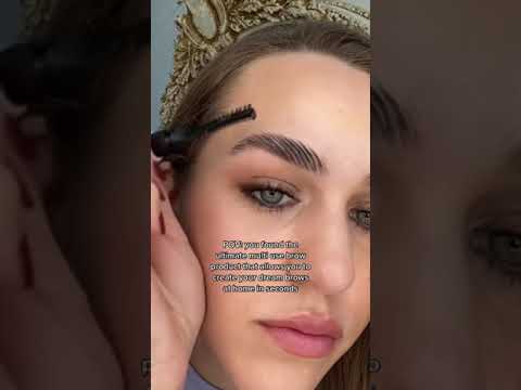 Brow Lamination At Home In Seconds! #thequickflick #quickbrow #eyebrowlamination