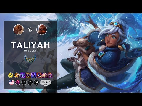 Taliyah Jungle vs Gragas - NA Challenger Patch 12.18