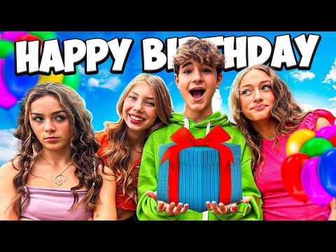 His EPIC 14th BIRTHDAY SURPRISE!🎁**Which Gift Will He Choose? **