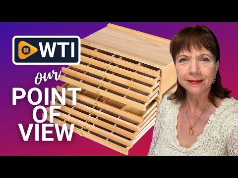 MEEDEN 10-Drawer Artist Supply Storage Box - Large Capacity Multi-Function Beech-Wood Pencil Box with Drawer & Compartments for Organizing Pastels - WTI product video review