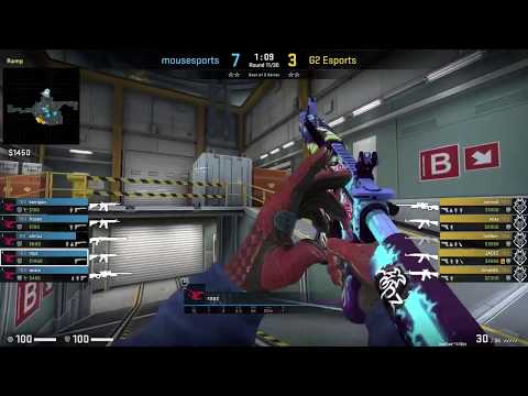 CS GO POV Demo Mousesports ropz 32 14 vs G2 de nuke