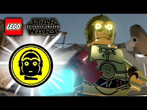 LEGO Star Wars: The Force Awakens Walkthrough: Jakku Hub -  All Translate Missions | 100%