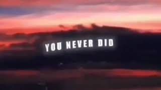 U don&#39;t give a damn about me