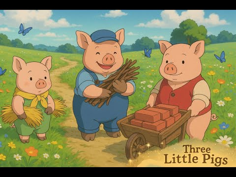 The Three Little Pigs 🐷 | Classic Fairy Tale for Kids | Great for Bedtime, Storytime, and anytime