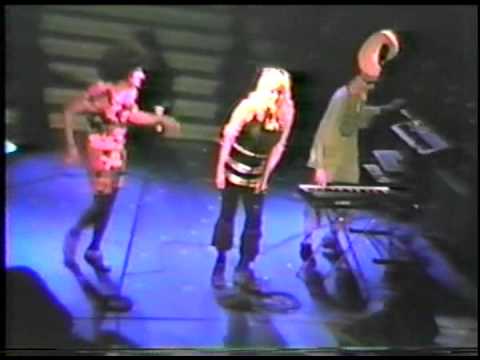 Lady Bunny and DJ Dmitry's band Shazork at Limelight NYC mid-1980s