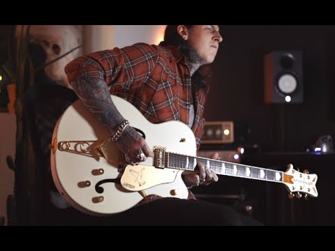 1990 Gretsch White Falcon 3136 1957 John Frusciante Cadillac Tailpeice image 15