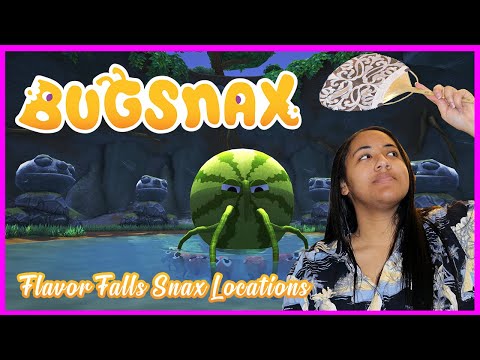 🍓NOW PLAYING: Bugsnax - All Flavor Falls Snax Locations and Capture Methods